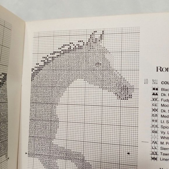 Mares and Foals Horses Cross Stitch Leaflet Judy Nason 1982 Graphique Needle Art - Picture 6 of 8